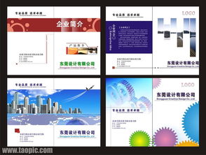 廣告公司企業(yè)畫冊(cè)設(shè)計(jì) 視覺(jué)矢量圖片助力品牌傳播（ID 3417）